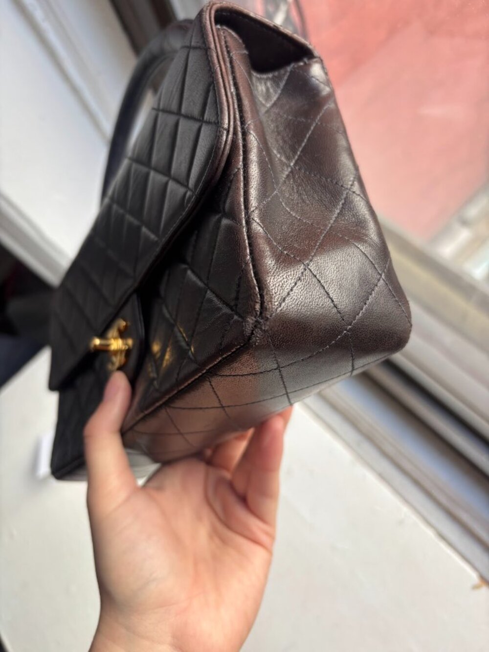 Vintage Chanel Kelly Top Handle Flap Bag - Picture 13 of 14